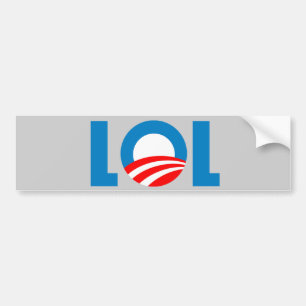 Autocollant De Voiture Anti-Obama - LOL