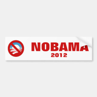 Autocollant De Voiture Anti Obama - NOBAMA