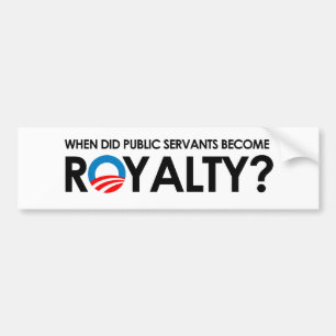 Autocollant De Voiture Anti-Obama - QUAND A FAIT des EMPLOYÉS DEVIENNENT
