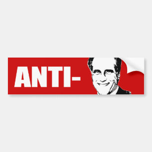 AUTOCOLLANT DE VOITURE ANTI-ROMNEY