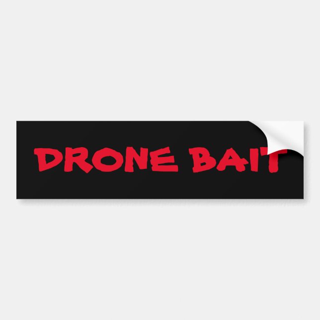 Autocollant De Voiture Appât de drone (Devant)