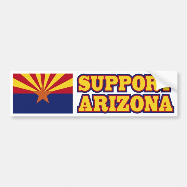 Autocollant De Voiture Appui Arizona (Devant)