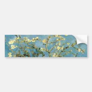 Autocollant De Voiture Arbre d'amande en fleurs par Van Gogh