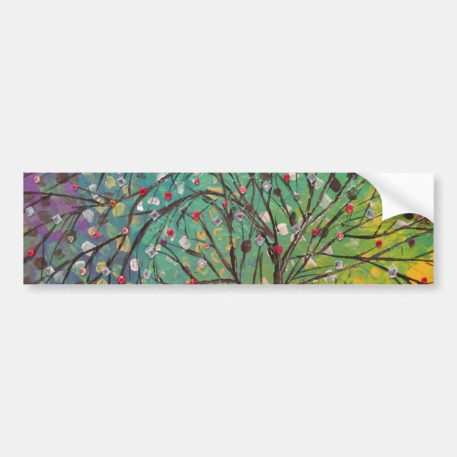Autocollant De Voiture Arbre de la vie (Devant)