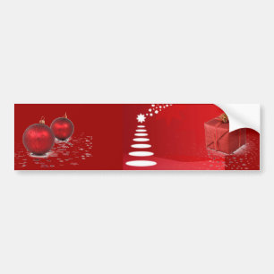 Autocollant De Voiture Arbre de Noël