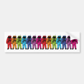 Autocollant De Voiture Arc-en-ciel d'Astro
