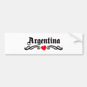 Autocollant De Voiture Argentine