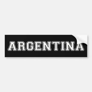Autocollant De Voiture Argentine