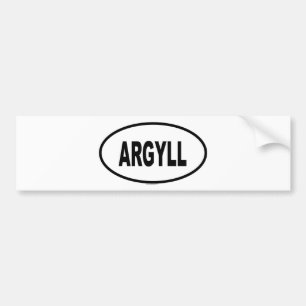 AUTOCOLLANT DE VOITURE ARGYLL
