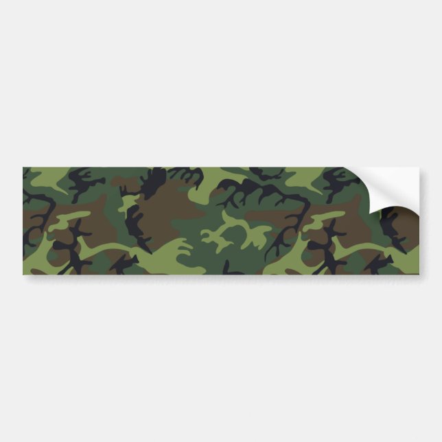Autocollant De Voiture Armée Camo (Devant)