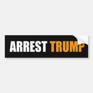 Autocollant De Voiture arrestation trump Indicateur trump - mar a lago do