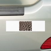 Autocollant De Voiture arrière - plan de la peau du léopard (On Car)