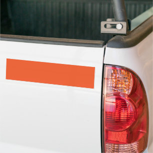 Autocollant De Voiture Arrière - plan orange vif
