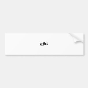 Autocollant De Voiture artiste