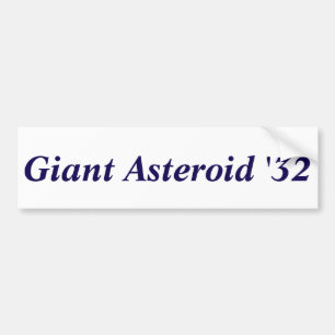 Autocollant De Voiture Astéroïde géant '32