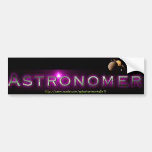 Autocollant De Voiture "Astronome"