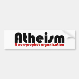 Autocollant De Voiture Athéisme