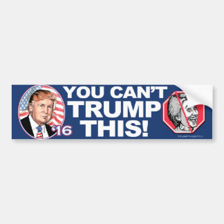 Autocollant De Voiture Atout 2016 cette Anti-Hillary Clinton
