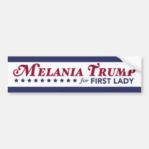 Autocollant De Voiture Atout de Melania pour première Madame Donald Trum
