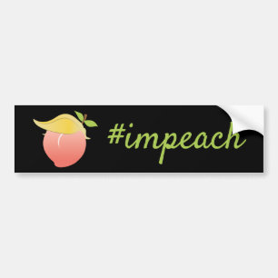 Autocollant De Voiture Attaquer Trump Peach