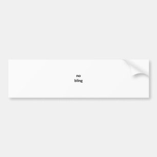 Autocollant De Voiture aucun jGibney bling Le MUSÉE Zazzle Gifts.png