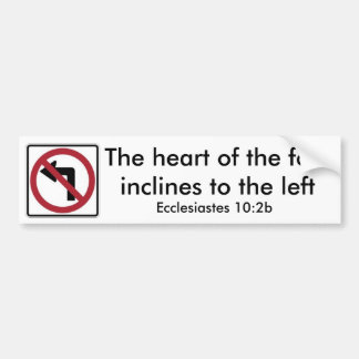 Autocollant De Voiture Aucun virage à gauche