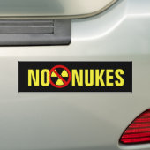 Autocollant De Voiture Aucunes armes nucléaires (On Car)
