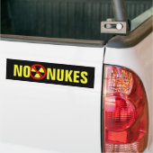 Autocollant De Voiture Aucunes armes nucléaires (On Truck)