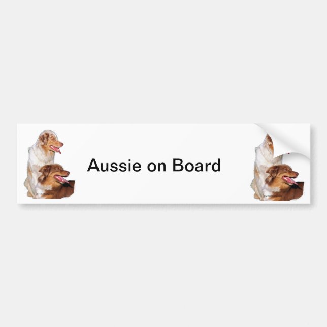 Autocollant De Voiture australien (Devant)