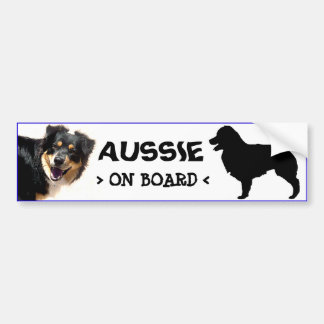 Autocollant De Voiture Australien à bord d'autocollant