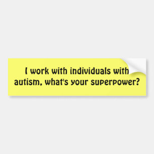 Autocollant De Voiture Autisme