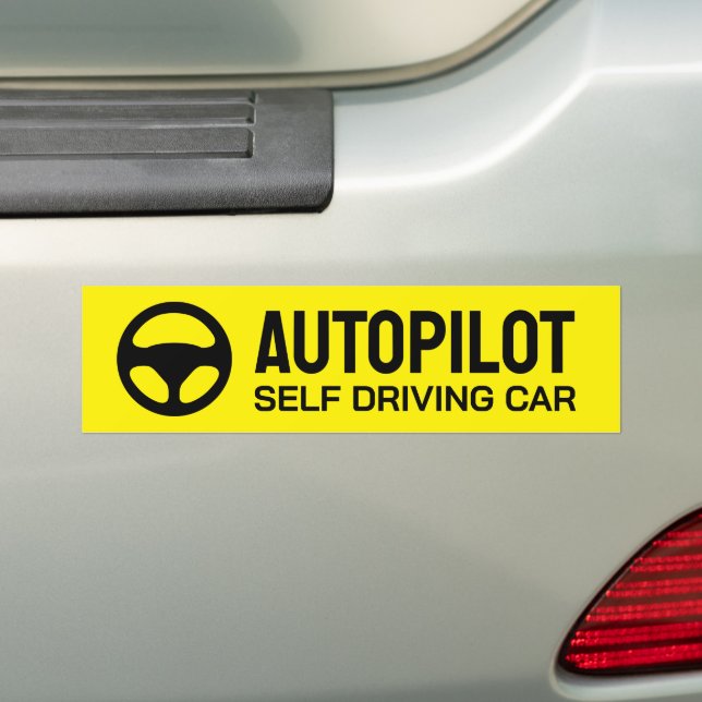 Autocollant De Voiture Auto-Pilote de voiture (En voiture)