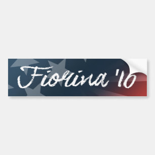 Autocollant De Voiture Autographe blanc de Fiorina '16 - .png