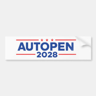 AUTOCOLLANT DE VOITURE AUTOPEN 2028
