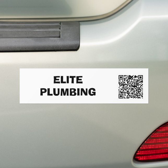 Autocollant de voiture avec code-barres personnali (En voiture)