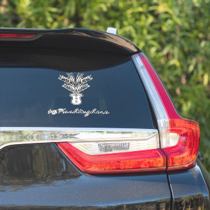 Autocollant de voiture avec nom écrit à la main so