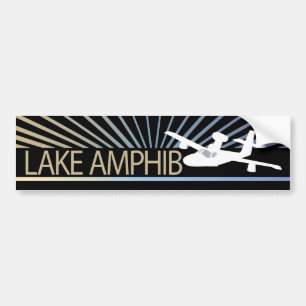 Autocollant De Voiture Aviation d'Amphib de lac