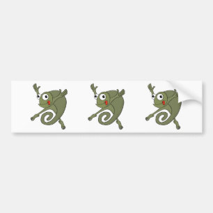 Autocollant De Voiture Awesome Chameleon