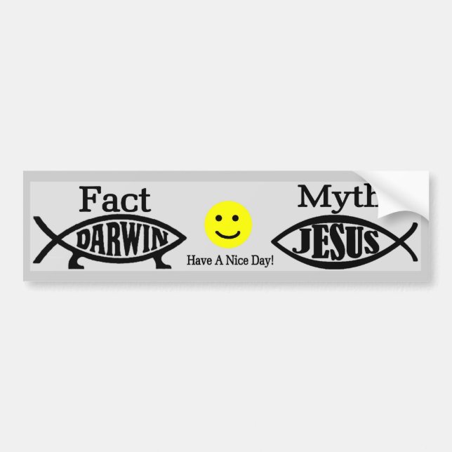 Autocollant De Voiture Ayez un beau jour (Devant)