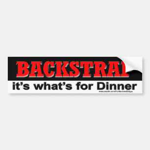 Autocollant De Voiture BACKSTRAP il est ce qui est pour l'adhésif pour