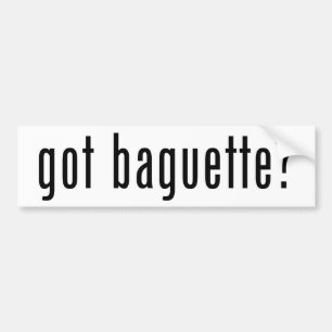 Autocollant De Voiture baguette obtenue ?