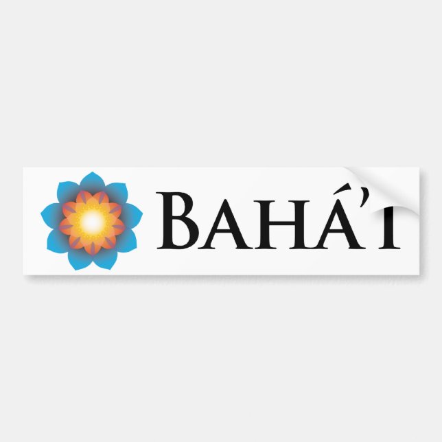 Autocollant De Voiture Bahá'í (Devant)