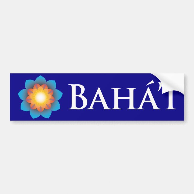Autocollant De Voiture Bahá'í (Devant)