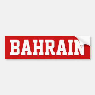 Autocollant De Voiture Bahreïn
