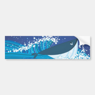 Autocollant De Voiture Baleine