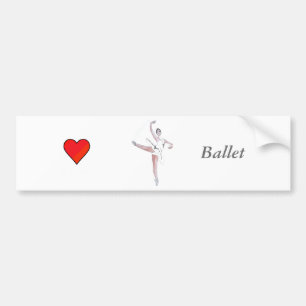 Autocollant De Voiture Ballet