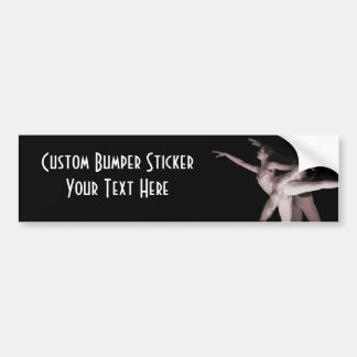 Autocollant De Voiture Ballet - danse Partners 2 - rouge