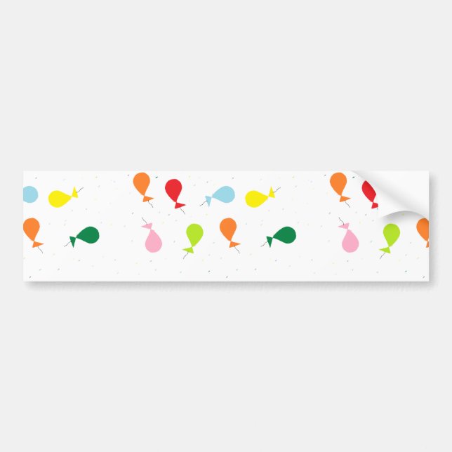 Autocollant De Voiture Balloon (Devant)