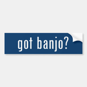 Autocollant De Voiture banjo obtenu ?