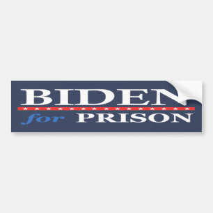 Autocollant De Voiture Bannière BIDEN FOR PRISON